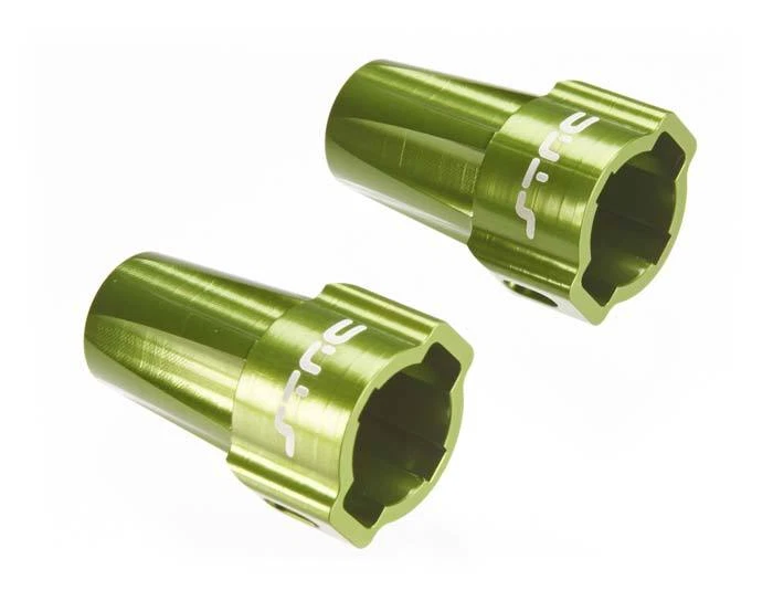 NEW STRC Aluminum Rear Lock-Outs Green SCX10 STA30493G - Image 1 of 1