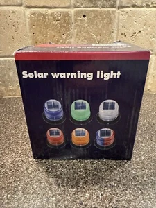 LED Anchor Light of Marine Boat Yacht Navigation with Solar Charging (red) - Picture 1 of 8