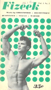 Fizeek  V.1 N.1 Premier issue 1959, Vintage Male Beefcake Magazine - Imagen 1 de 2