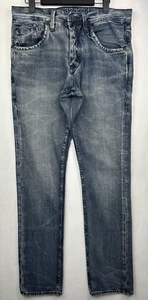 Artful Dodger Mens 32 100% Cotton Acid Wash Blue Jeans - Picture 1 of 17