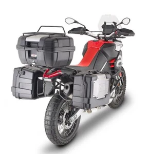 Kappa GARDA MONOKEY Panniers Kit 144L Silver For Aprilia Tuareg 660 2021-2024 - Picture 1 of 6