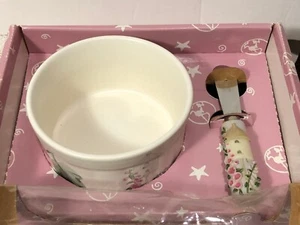 Pfaltzgraff Cape May Pattern Dip Bowl With Spreader - Picture 1 of 7