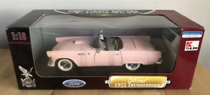 1955 Ford Thunderbird Yellow 1:18 Scale Die cast Model Car Road Signature Model - Picture 1 of 4