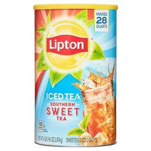 Mezcla de té helado Lipton té dulce sureño, 1,96 OZ - Imagen 1 de 6