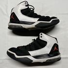 Jordan Max Aura Shoes Boys Size 5.5 Youth GS 'White Black Infrared' Basketball