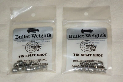 Tiro dividido extraíble, estaño, (sin plomo) talla 5, (2 paquetes) 10 piezas por paquete. Foto 1 de 4