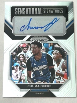 2022-23 Prizm Basketball Sensational Signatures Auto Chuma Okeke Magic - Image 1 of 2
