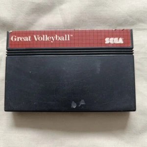 Great Volleyball Sega Master System Game - Picture 1 of 2
