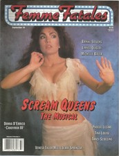 FEMME FATALES Magazines (Scream Queens of 1980's & 1990) variation Listing