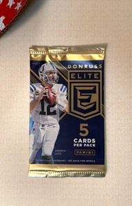 2017 DONRUSS ELITE NFL HOT Pack (#'d /25 AUTO or Parallel GUARANTEE) Mahomes RC? - Picture 1 of 2