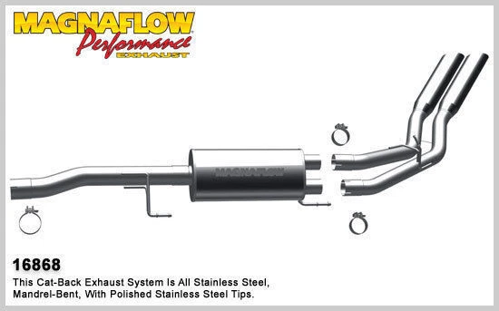 2011-2015 Dodge Ram 1500 5.7L Quad Crew Cab Magnaflow Cat-Back Exhaust System - Image 1 of 1