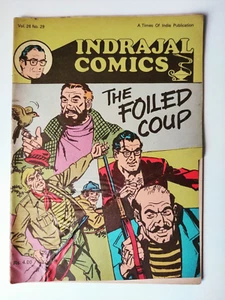Indrajal Comics - The Foiled Coup, Rip Kirby Vol 26 No 29 - 1989 India, English - Foto 1 di 2