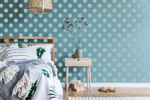 Polka Dot Stencil Allover Pattern Paint Wall Furniture Reusable Craft Art TE170 - Picture 1 of 19