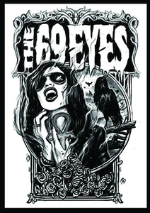 Poster DinA2 Einzelstück 69 Eyes, Heavy Metal, Dark, Gothic, Musik, Rock - Bild 1 von 1