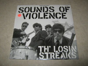 TH' LOSIN STREAKS-Sounds Of Violence LP SEALED! White Vinyl Only 100 Pressed! - Picture 1 of 2