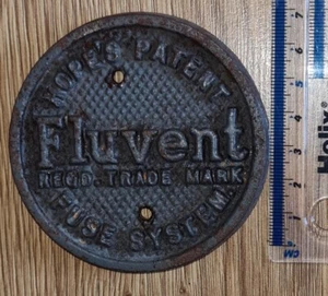 Fluvent Plaque Sicherungsverteilung. Elektroverteiler.  Hope Patent . - Bild 1 von 7