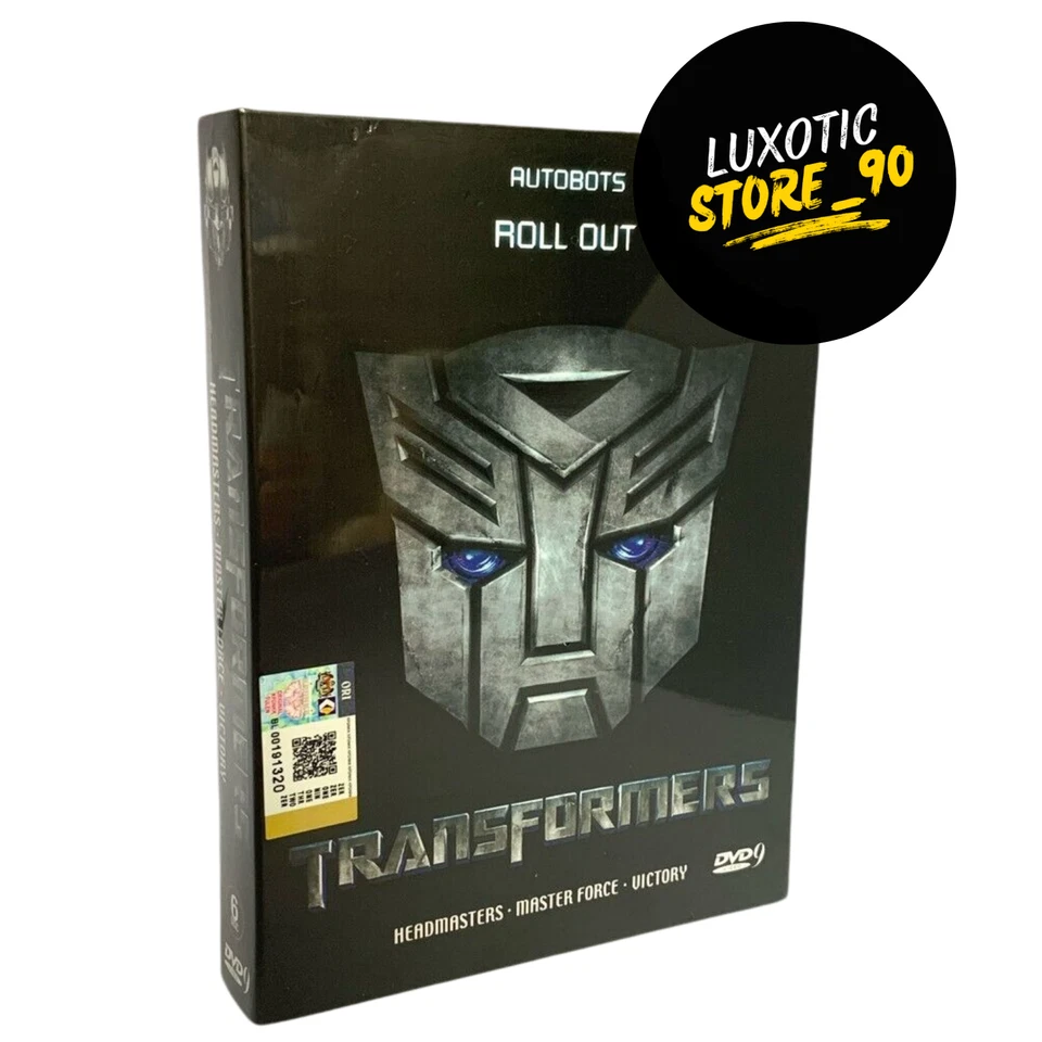 DVD Anime Transformers Headmasters Master Force Victory (Vol. 1-109 End) Eng Dub - Image 1 of 4