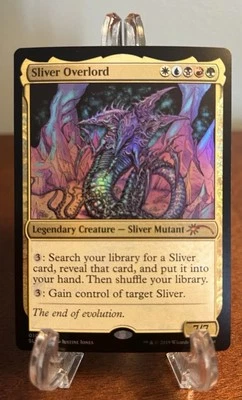 Sliver Overlord Secret Lair FOIL Kaleidoscope Art MTG Magic The Gathering LP - Image 1 of 2