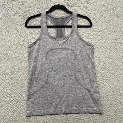 Женская майка Lululemon Swiftly Tech 10 цвет серый для занятий пилатесом в тренажерном зале - Изображение 1 из 4