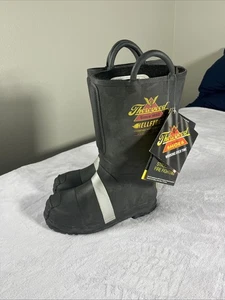 Thorogood Men's Size 10.5 Wide Hellfire Structural Firefighting Boots - Picture 1 of 14