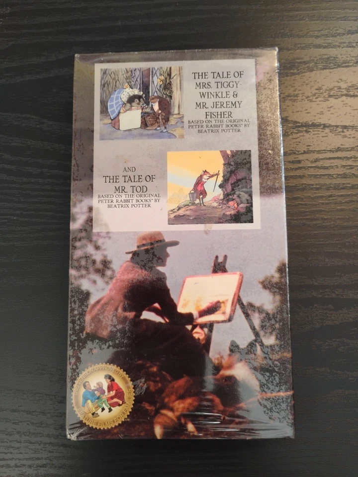 Повесть о миссис Твигги Винкль и мистер Джереми Фишер в сказке о мистере Тоде VHS новый - Изображение 1 из 4