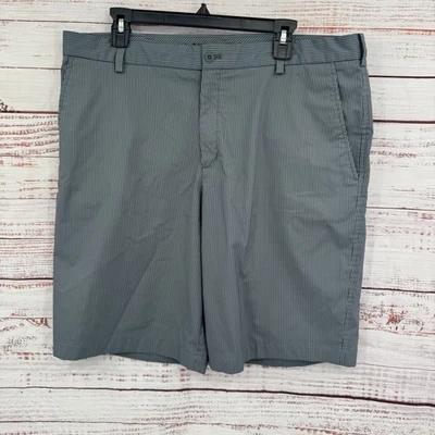 Pantalones Cortos de Golf Nike Para Hombres 38 Gris Rayas Golf Atléticos Informales Caminar Pantalones Cortos Foto 1 de 4