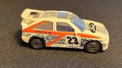Vintage Matchbox Ford Escort  RS Cosworth Diecast Car White Rare Original 1993 - Image 1 of 4