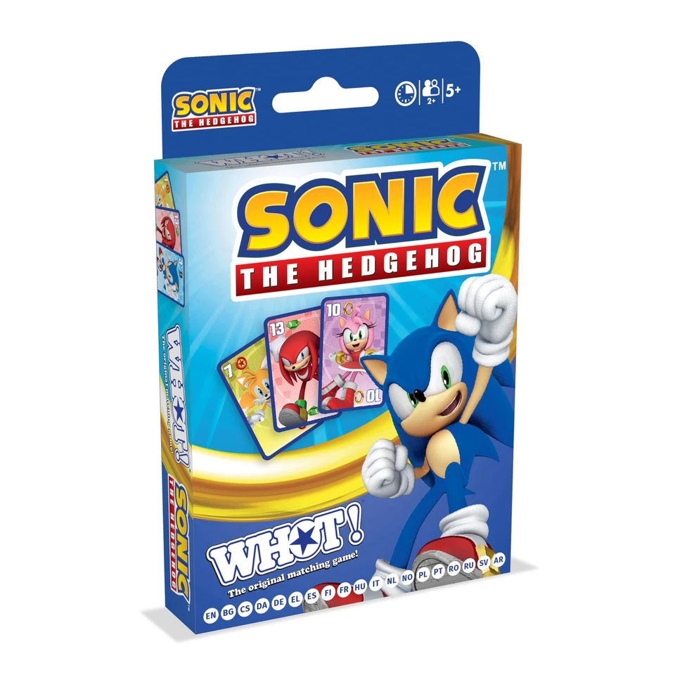 �Guau! Sonic the Hedgehog - Juego de cartas - WINNING MOVES - Juego de cartas en - Imagen 1 de 4