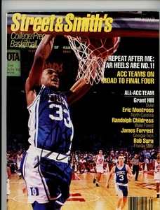 Revista autografiada por Grand Hill Street & Smith 1993-94 colección Chip Smith - Imagen 1 de 1