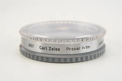 Hasselblad Proxar f=1m Close Up Filter Chrome for Bayonet 57 B57 Bay 57 Caps V09 - Image 1 of 4