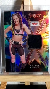 2024 Katana Chance Panini Select WWE Sparks Silver Relic Memorabilia - Picture 1 of 1