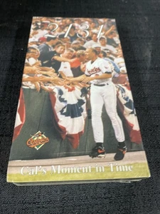 2131 Cal's Moment In Time - CAL RIPKEN VHS TAPE - 1995 - NEW SEALED! MLB History - Picture 1 of 8