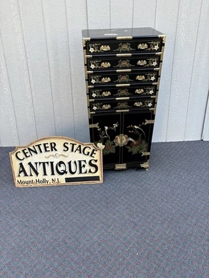 67009 Oriental Lingerie Chest Dresser Cabinet - Image 1 of 4