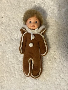 Vintage Mattel Gingerbread Kelly Tommy Boy Doll (1994 Mattel) Blonde Hair Barbie - Picture 1 of 2