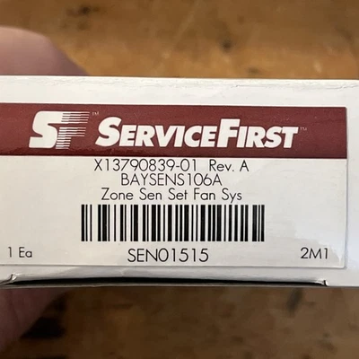 Trane OEM Zone Sensor SEN01515 / X1379083901 / BAYSENS106A COOL/OFF/HEAT - Image 1 of 4