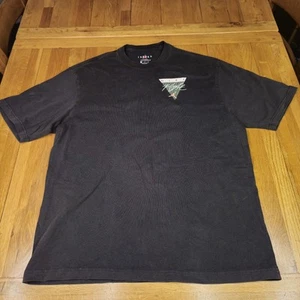 Nike Jordan Flight Washed T Shirt Black/Sunset Pulse Size L - Picture 1 of 8