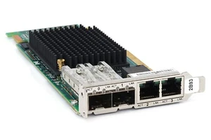 2B93 LP IBM 4-PORT 2x 10GB SFP+ 2x 1GB RJ-45 ADAPTER FOR IBM PSERIES POWER8 - Photo 1/7