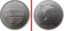 vintage 25 CENTS CANADA 🍁💲 BRITISH COLUMBIA ORCA 1992 Queen Elizabeth II coin
