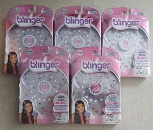 Blinger  5 Discs 75 Adhesive Gems Sparkle Collection Refill Set (5 Sets) - Picture 1 of 3