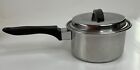 Vintage Ecko Flint 1 Quart Stainless Steel Sauce Pan with Lid