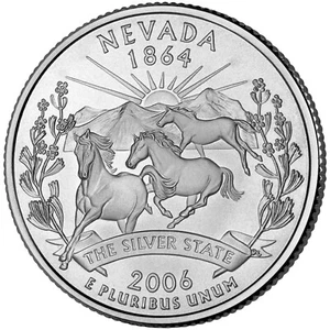 2006 D - Nevada - State Quarter - Picture 1 of 2