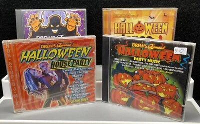 LOT OF 6 Halloween CDs  - HALLOWEEN FUN!!!!  Spooky !  Goth Treasure Foto 1 de 4