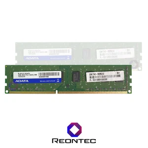 4GB RAM PC ADATA PC3 - 10600U DDR3 EL63I1C1624ZV - Imagen 1 de 1