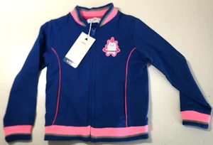5/10/15 KIDS GIRL'S ZIPPERED JACKET BLUE & PINK SIZE 4T NEW WITH TAGS!!! - Picture 1 of 3