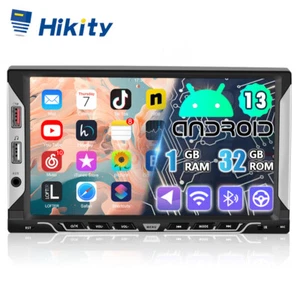 Radio de coche 7 pulgadas doble 2 DIN 6*USB Android13 Bluetooth FM AUX GPS WIFI Navi RDS - Imagen 1 de 8