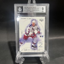 2001-02 Upper Deck Challenge For The Cup Mikael Samuelsson RC 34/1000 BGS 9 #120