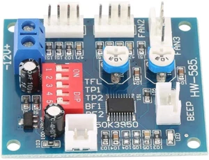 PWM Standalone Lüftersteuerung, DC 12V 4 Draht Thermostat, PWM Regler Lüfter Dre - Bild 1 von 9