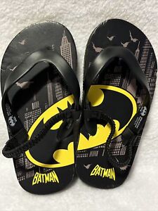 Toddler Boy DC Comics Batman Thong Sandals, Toddler Boy's, Size: 9/10