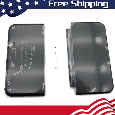 PCACCESSORY New Black Housing Shell Case Top+ Bottom Cover For New Nintendo 3DS XL LL