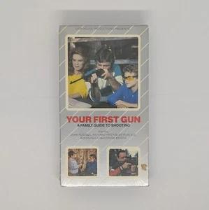 Your First Gun - A Family Guide To Shooting (1987): New VHS Sealed In Box (Rare) - Picture 1 of 7